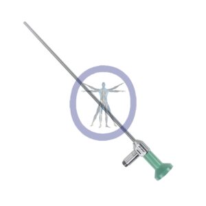 Rigid laparoscope with green handle