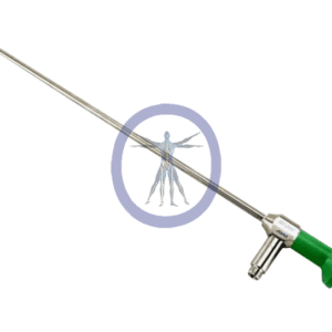 Laparoscopic trocar instrument with green handle