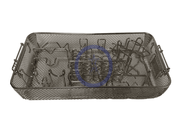 Synthes 68.001.610 Small Battery Drive II Wash Basket Sterilization Case