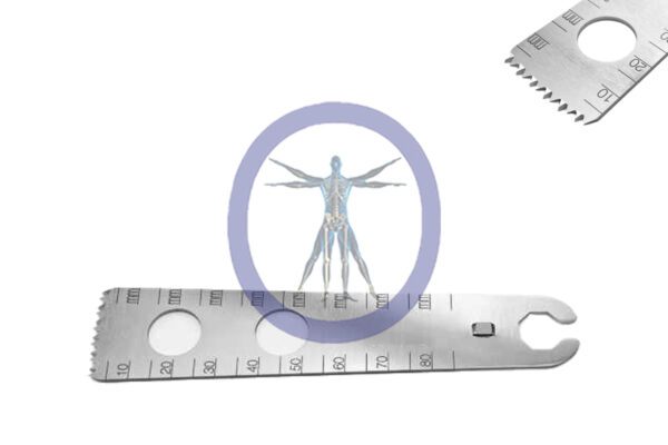 26.0 MM X 19.1 MM X 1.19 MM Large Bone Sagittal Blade 3M Style – OSSOL-135