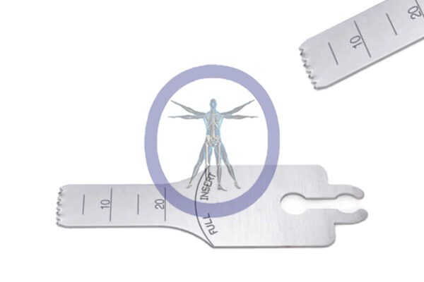 35.0 MM X 9.5 MM X 0.76 MM Large Bone Sagittal Blade – Stryker Style Hub – OSSOOS-848