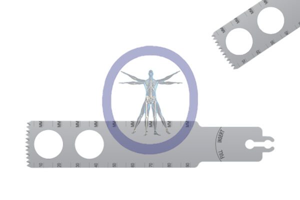 105.0 MM X 19.0 MM X 1.18 MM Large Bone Sagittal Blade – Stryker Style Hub – OSSOOS-885